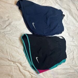 Nike Navy and Black Shorts Duo